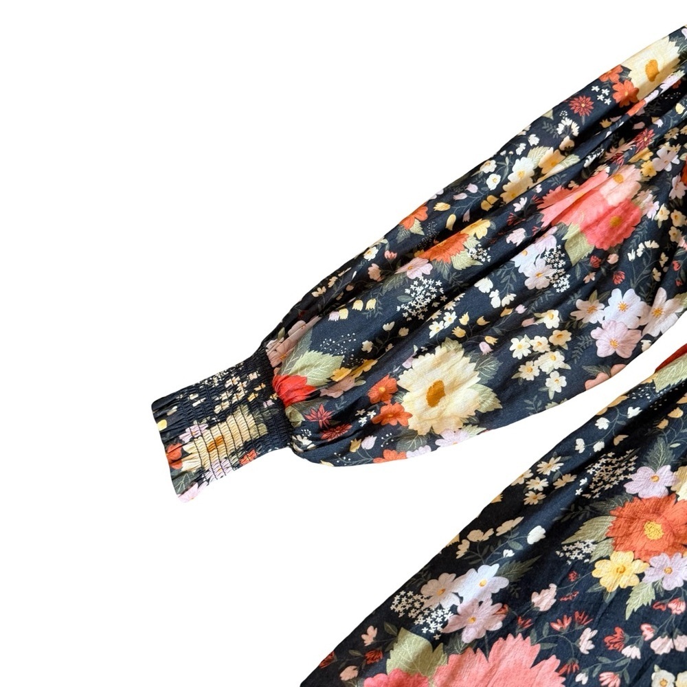 Spell and the Gypsy Sangria Playdress Nightshade Long Sleeve Floral Size Small - Picture 11 of 14